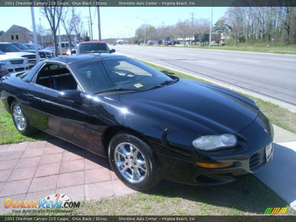 2001 Chevrolet Camaro Z28 Coupe Onyx Black / Ebony Photo #7