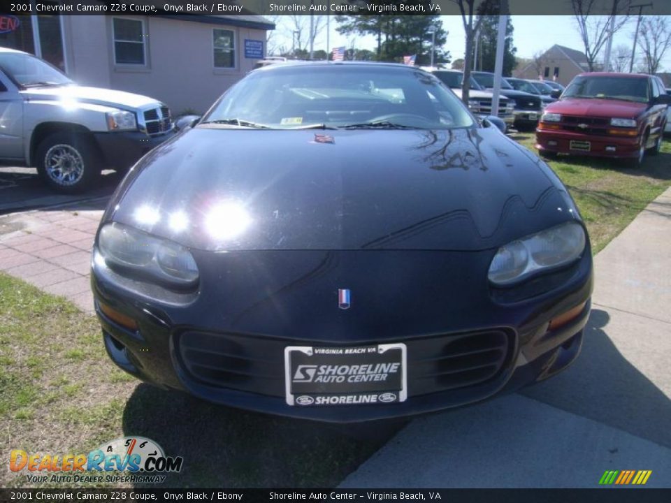 2001 Chevrolet Camaro Z28 Coupe Onyx Black / Ebony Photo #8
