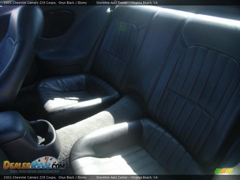2001 Chevrolet Camaro Z28 Coupe Onyx Black / Ebony Photo #9
