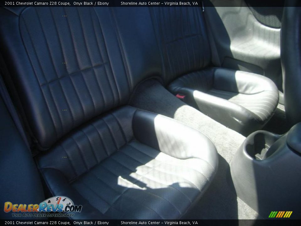 2001 Chevrolet Camaro Z28 Coupe Onyx Black / Ebony Photo #11