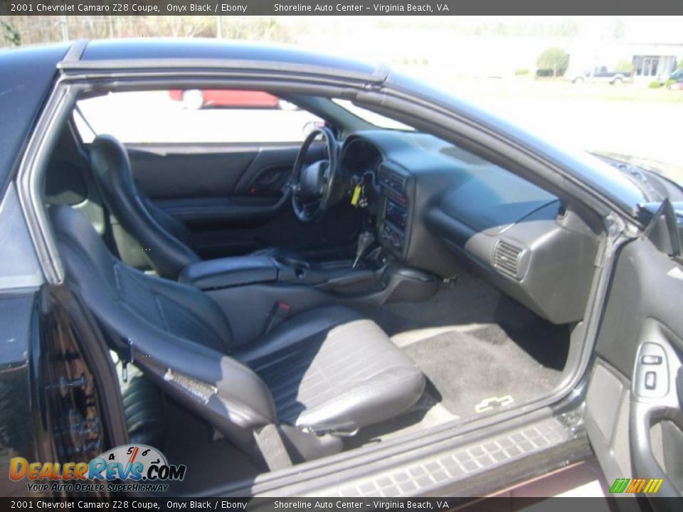 2001 Chevrolet Camaro Z28 Coupe Onyx Black / Ebony Photo #12