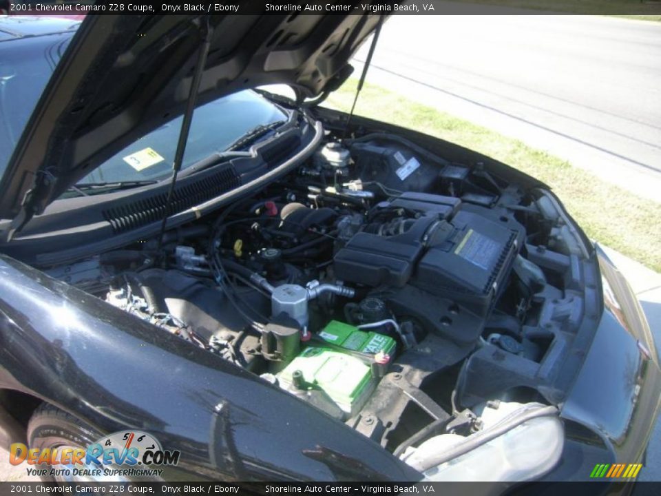2001 Chevrolet Camaro Z28 Coupe Onyx Black / Ebony Photo #18
