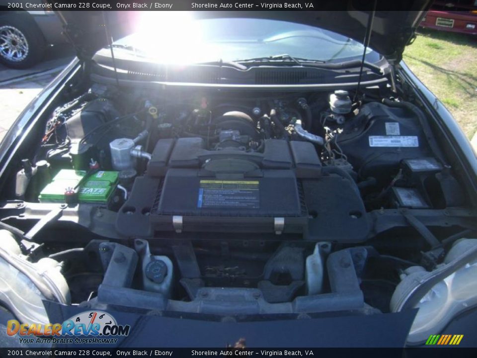 2001 Chevrolet Camaro Z28 Coupe Onyx Black / Ebony Photo #19