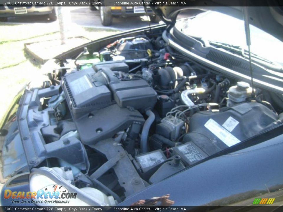 2001 Chevrolet Camaro Z28 Coupe Onyx Black / Ebony Photo #20