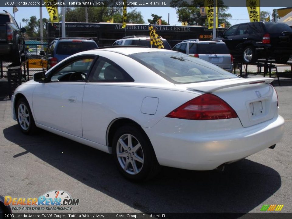 2003 White honda accord coupe #6