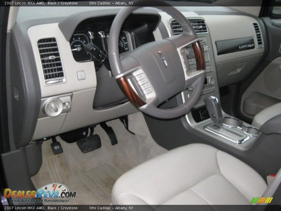 2007 Lincoln MKX AWD Black / Greystone Photo #7