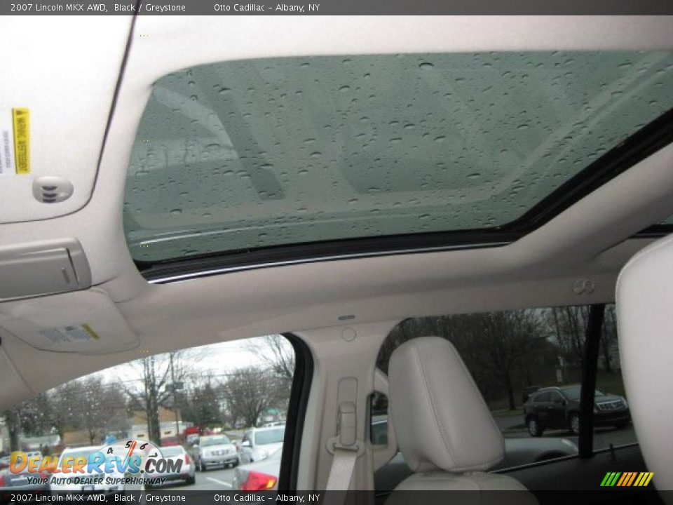 2007 Lincoln MKX AWD Black / Greystone Photo #9