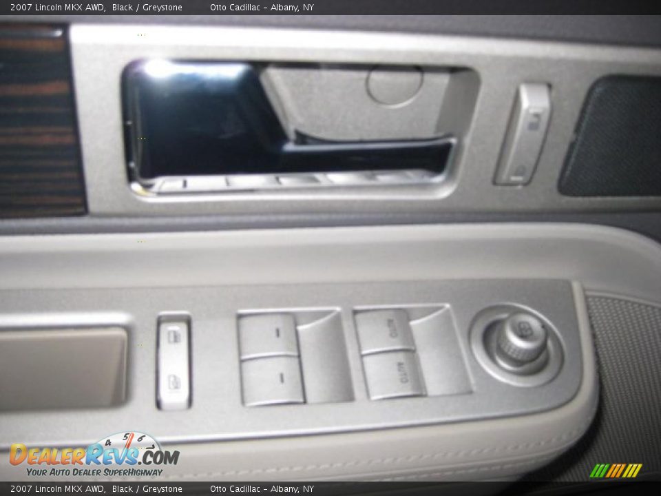 2007 Lincoln MKX AWD Black / Greystone Photo #11