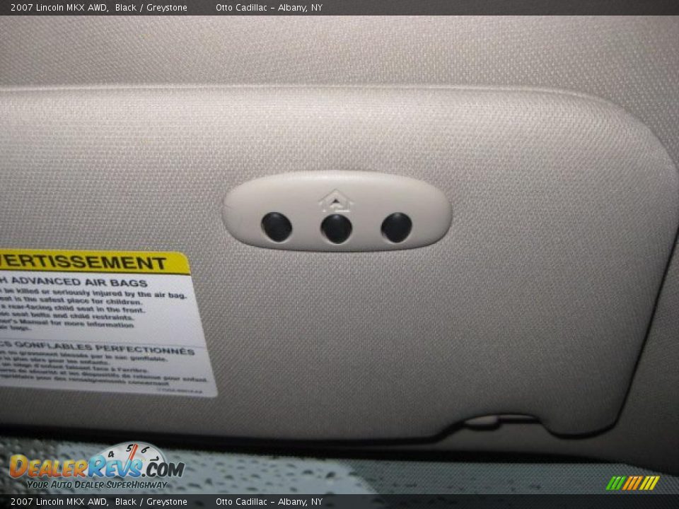 2007 Lincoln MKX AWD Black / Greystone Photo #16