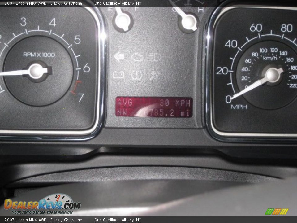 2007 Lincoln MKX AWD Black / Greystone Photo #17