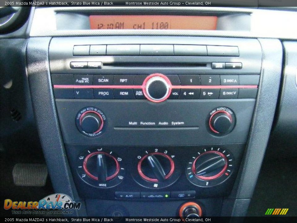 2005 Mazda MAZDA3 s Hatchback Strato Blue Mica / Black Photo #19