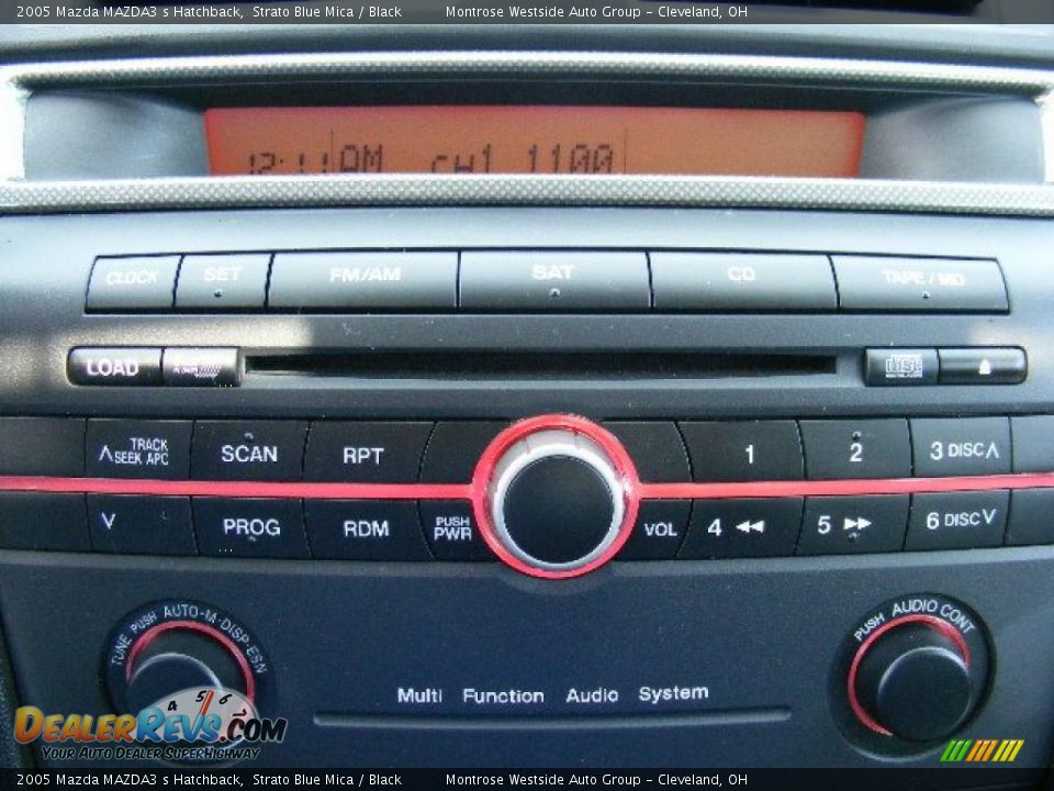 2005 Mazda MAZDA3 s Hatchback Strato Blue Mica / Black Photo #20