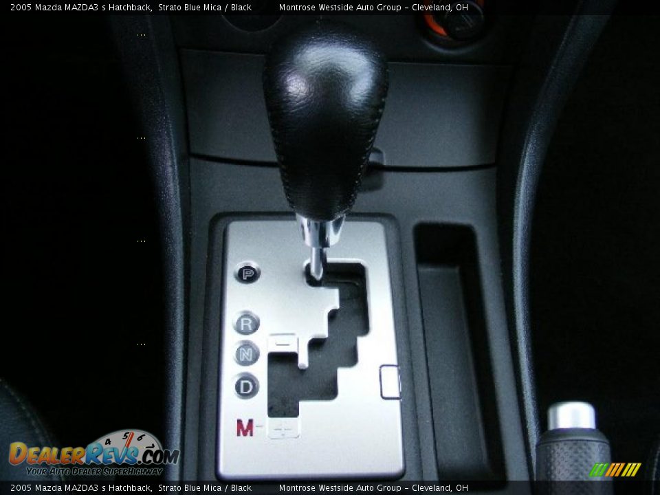 2005 Mazda MAZDA3 s Hatchback Strato Blue Mica / Black Photo #22