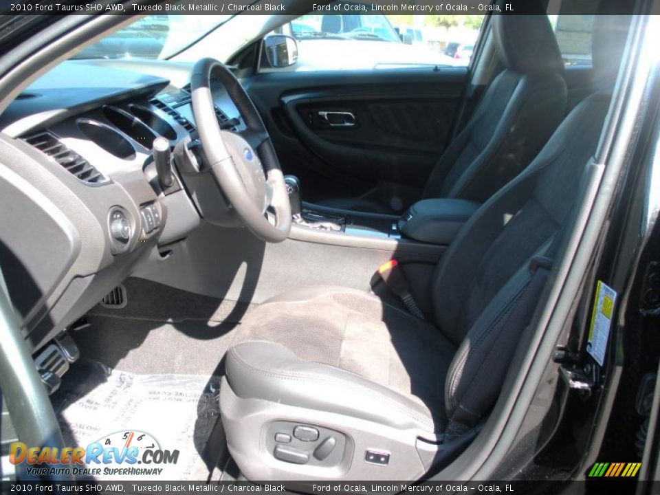 2010 Ford Taurus SHO AWD Tuxedo Black Metallic / Charcoal Black Photo #5