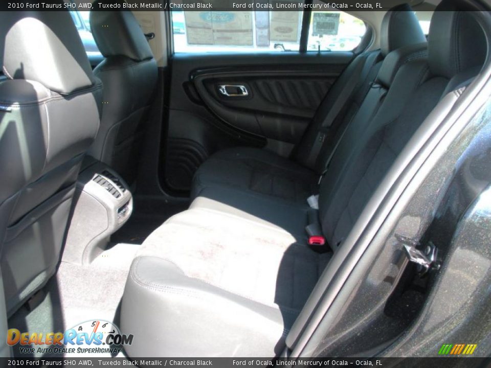 2010 Ford Taurus SHO AWD Tuxedo Black Metallic / Charcoal Black Photo #6