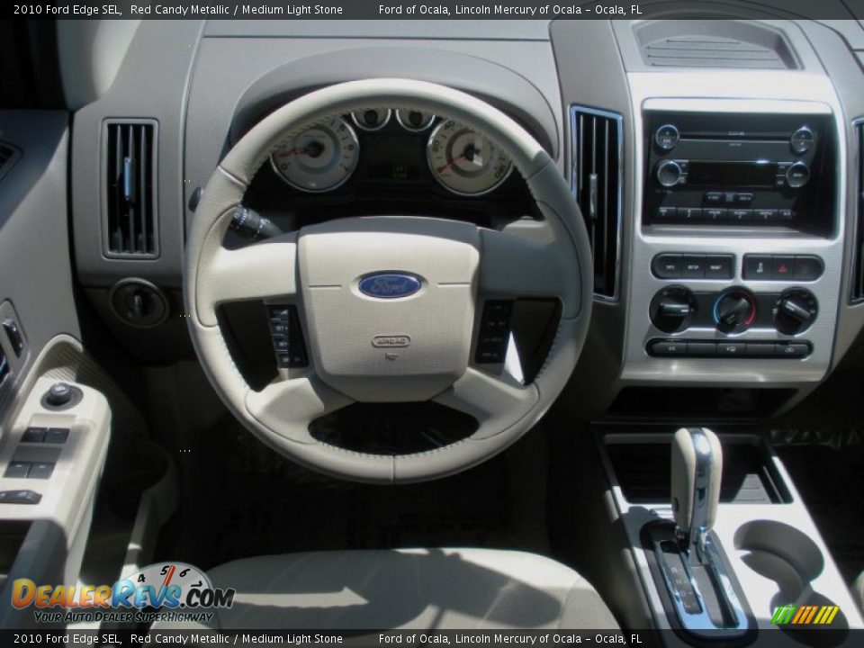 2010 Ford Edge SEL Red Candy Metallic / Medium Light Stone Photo #7