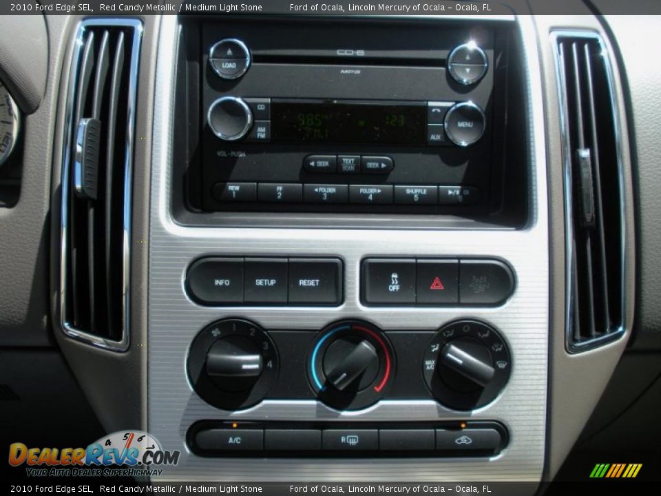 2010 Ford Edge SEL Red Candy Metallic / Medium Light Stone Photo #9