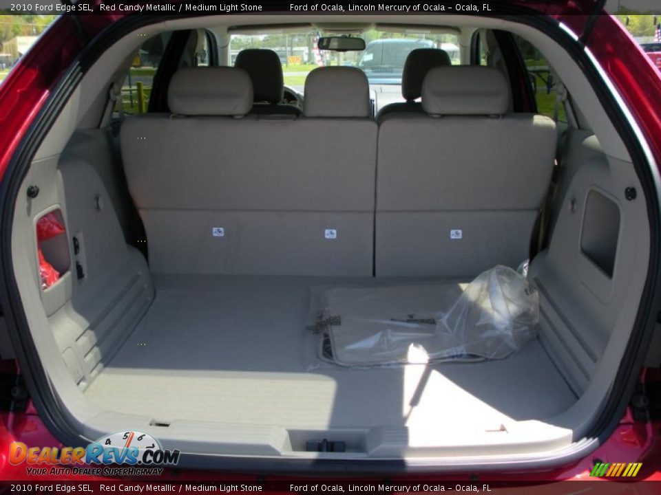 2010 Ford Edge SEL Red Candy Metallic / Medium Light Stone Photo #10