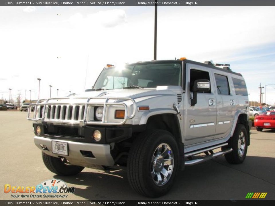 2009 Hummer H2 SUV Silver Ice Limited Edition Silver Ice / Ebony Black Photo #2