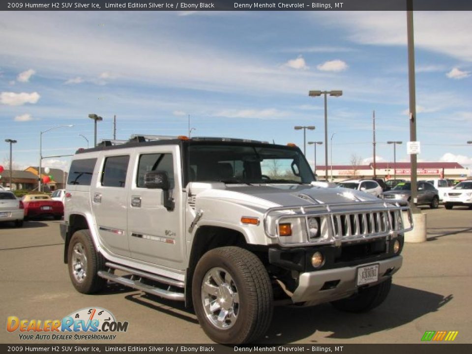 2009 Hummer H2 SUV Silver Ice Limited Edition Silver Ice / Ebony Black Photo #13