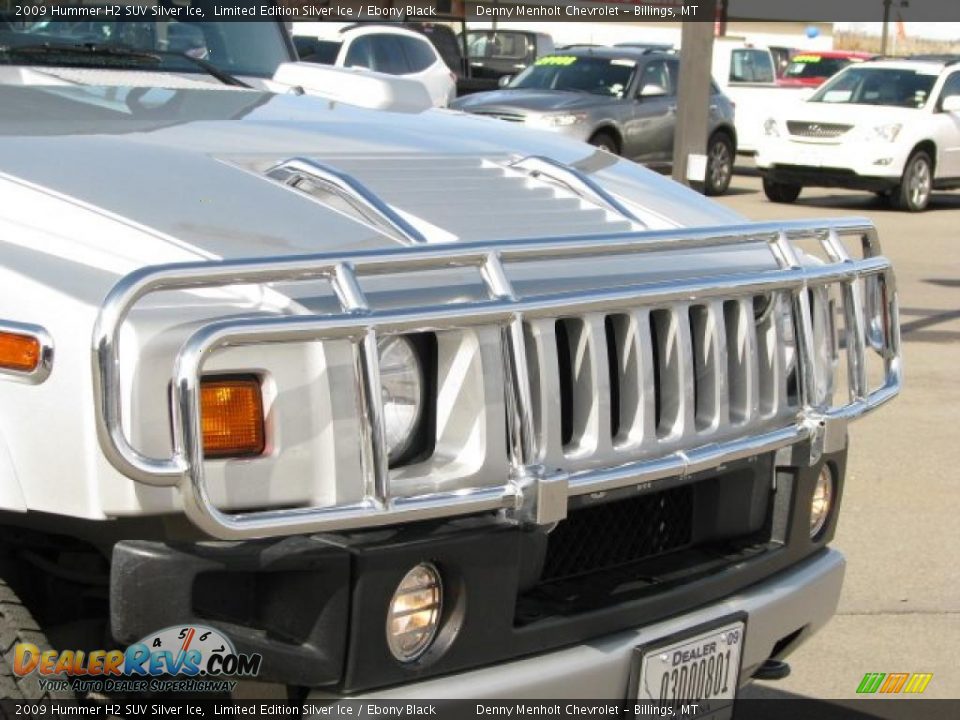 2009 Hummer H2 SUV Silver Ice Limited Edition Silver Ice / Ebony Black Photo #14