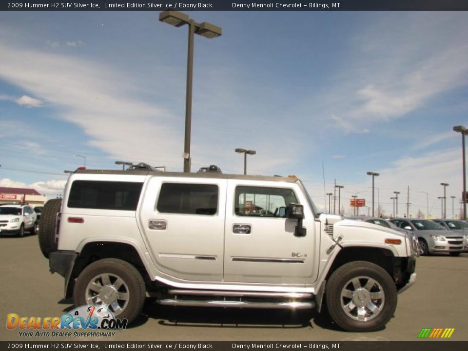 2009 Hummer H2 SUV Silver Ice Limited Edition Silver Ice / Ebony Black Photo #15