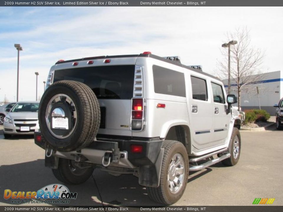 2009 Hummer H2 SUV Silver Ice Limited Edition Silver Ice / Ebony Black Photo #16