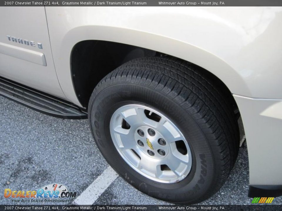 2007 Chevrolet Tahoe Z71 4x4 Graystone Metallic / Dark Titanium/Light Titanium Photo #4