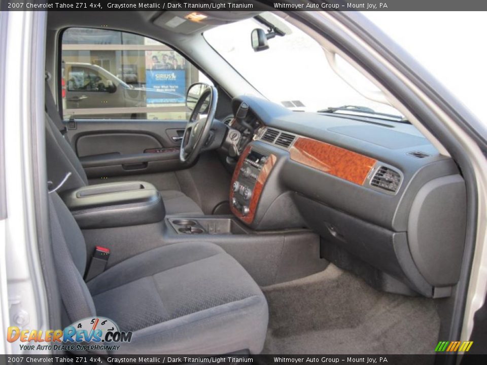 2007 Chevrolet Tahoe Z71 4x4 Graystone Metallic / Dark Titanium/Light Titanium Photo #5