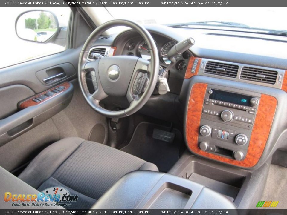 2007 Chevrolet Tahoe Z71 4x4 Graystone Metallic / Dark Titanium/Light Titanium Photo #7