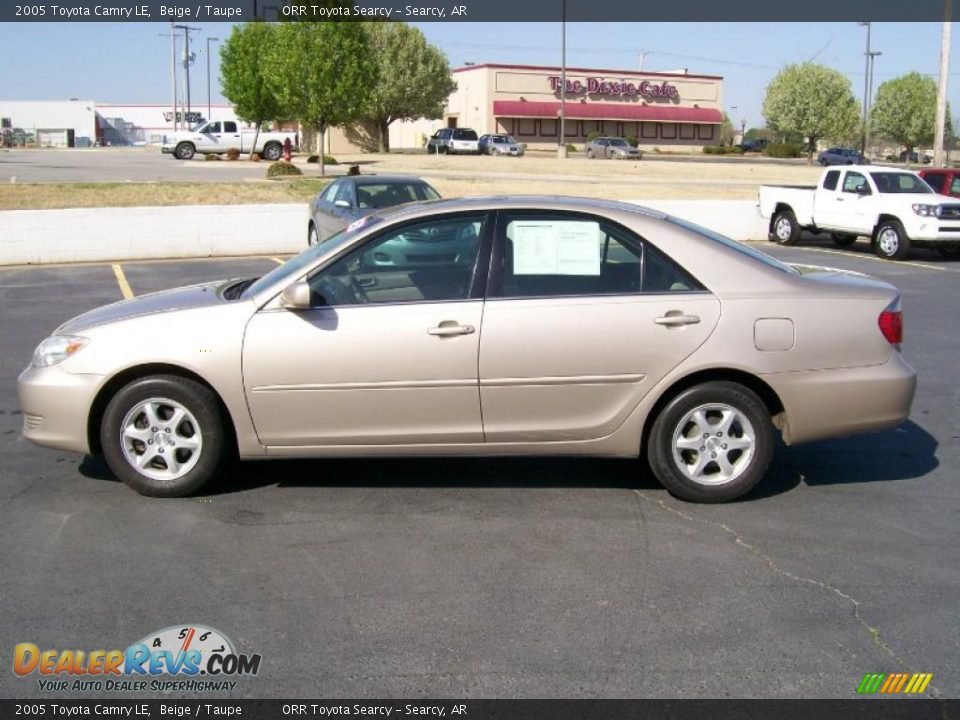 2005 Toyota Camry LE Beige / Taupe Photo #5