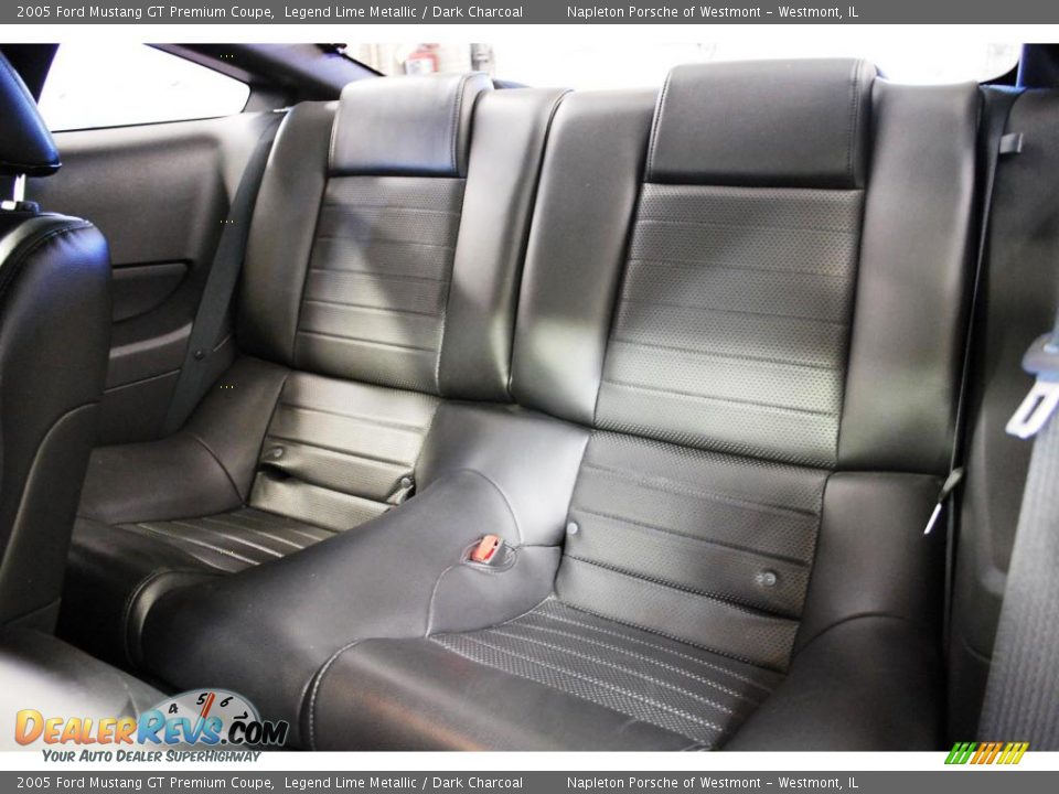 2005 Ford Mustang GT Premium Coupe Legend Lime Metallic / Dark Charcoal Photo #30