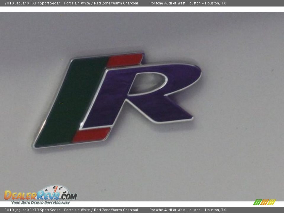 2010 Jaguar XF XFR Sport Sedan Porcelain White / Red Zone/Warm Charcoal Photo #18