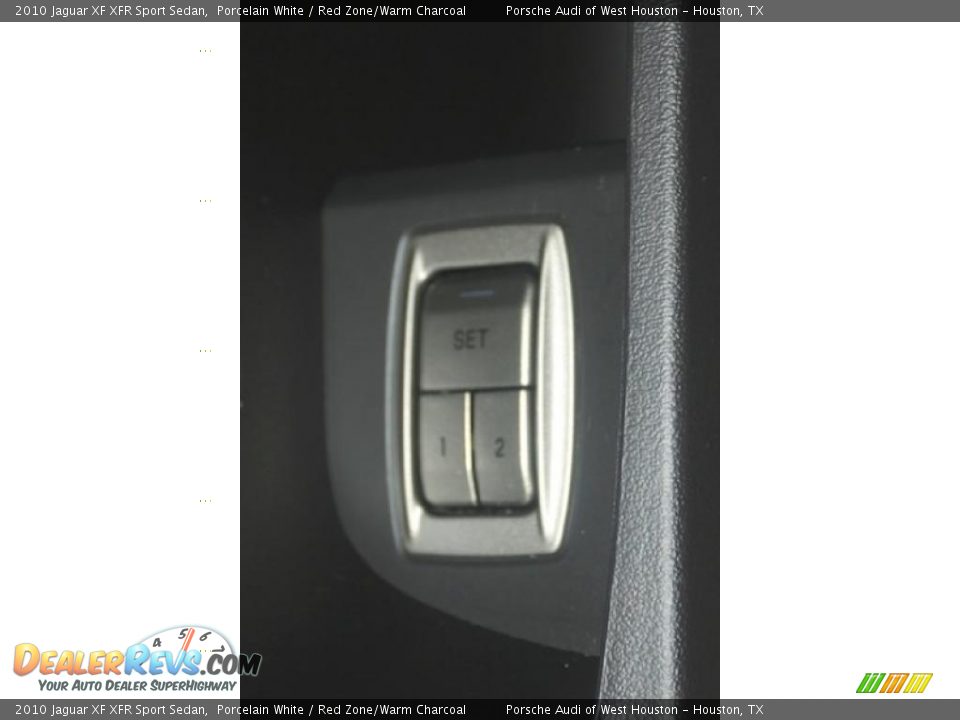 2010 Jaguar XF XFR Sport Sedan Porcelain White / Red Zone/Warm Charcoal Photo #20