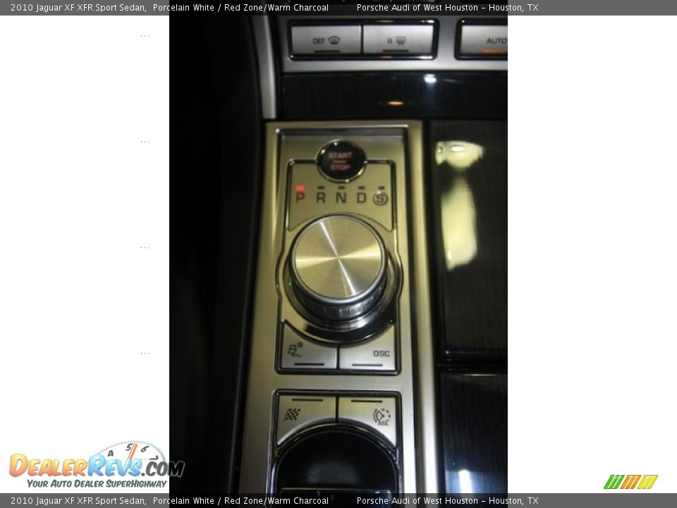 2010 Jaguar XF XFR Sport Sedan Porcelain White / Red Zone/Warm Charcoal Photo #30