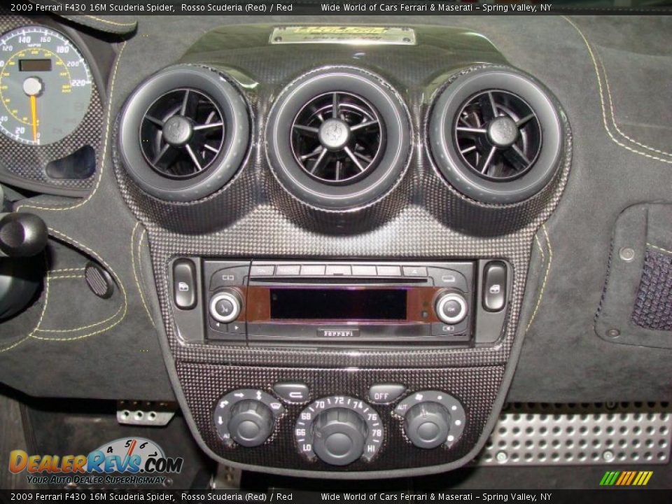 2009 Ferrari F430 16M Scuderia Spider Rosso Scuderia (Red) / Red Photo #16