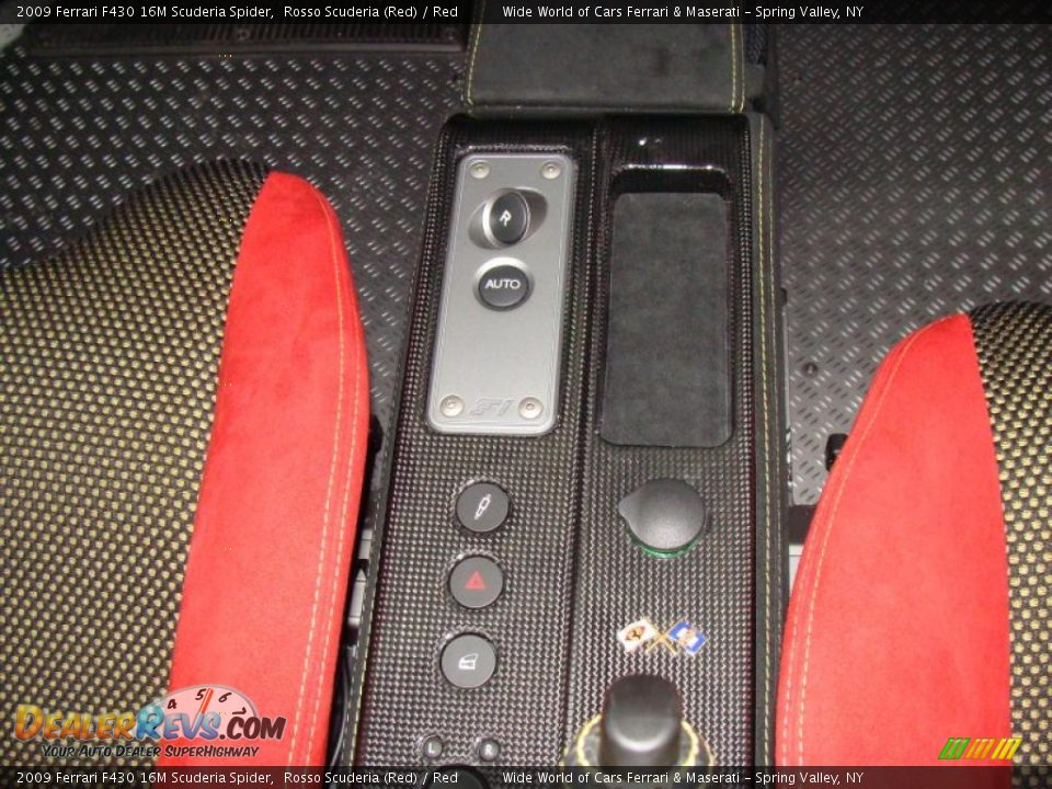 2009 Ferrari F430 16M Scuderia Spider Rosso Scuderia (Red) / Red Photo #17
