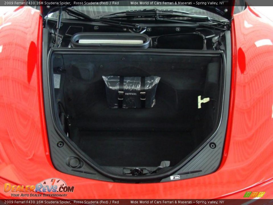 2009 Ferrari F430 16M Scuderia Spider Rosso Scuderia (Red) / Red Photo #19