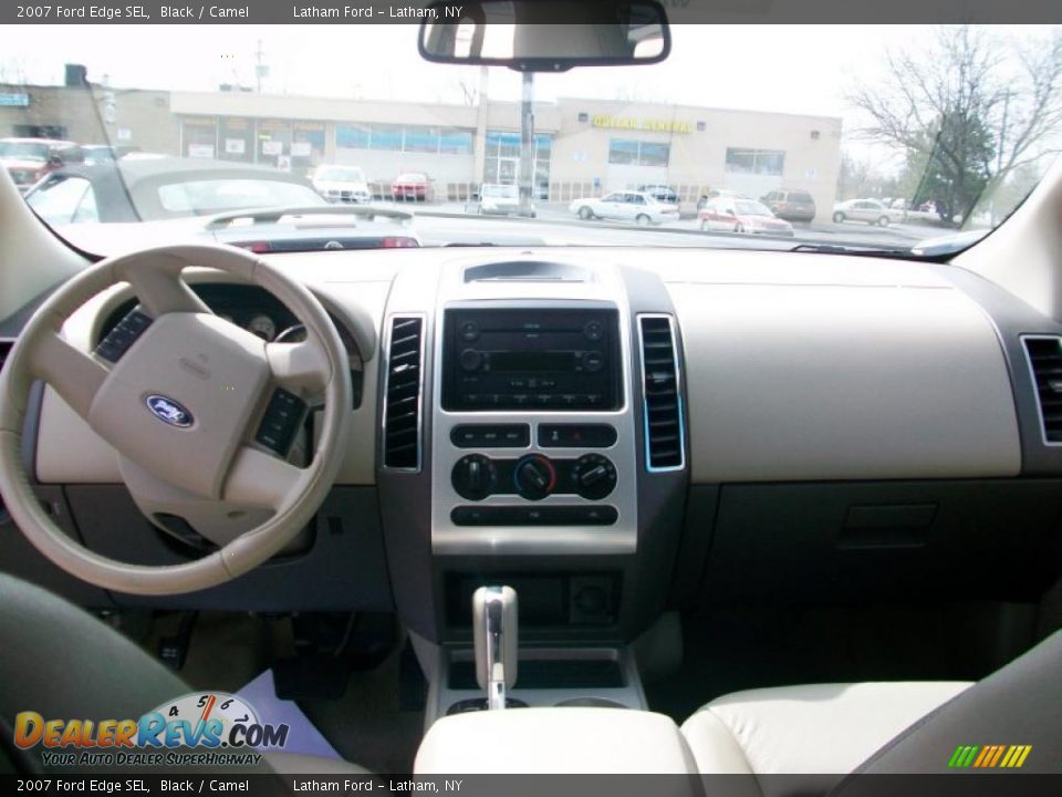 2007 Ford Edge SEL Black / Camel Photo #6