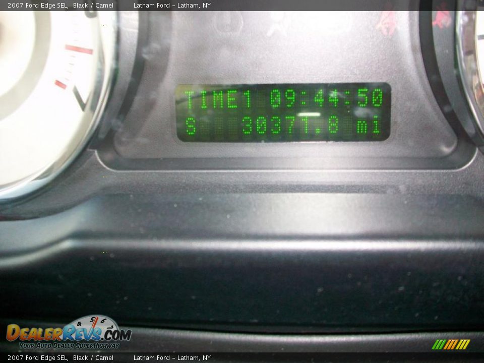 2007 Ford Edge SEL Black / Camel Photo #7