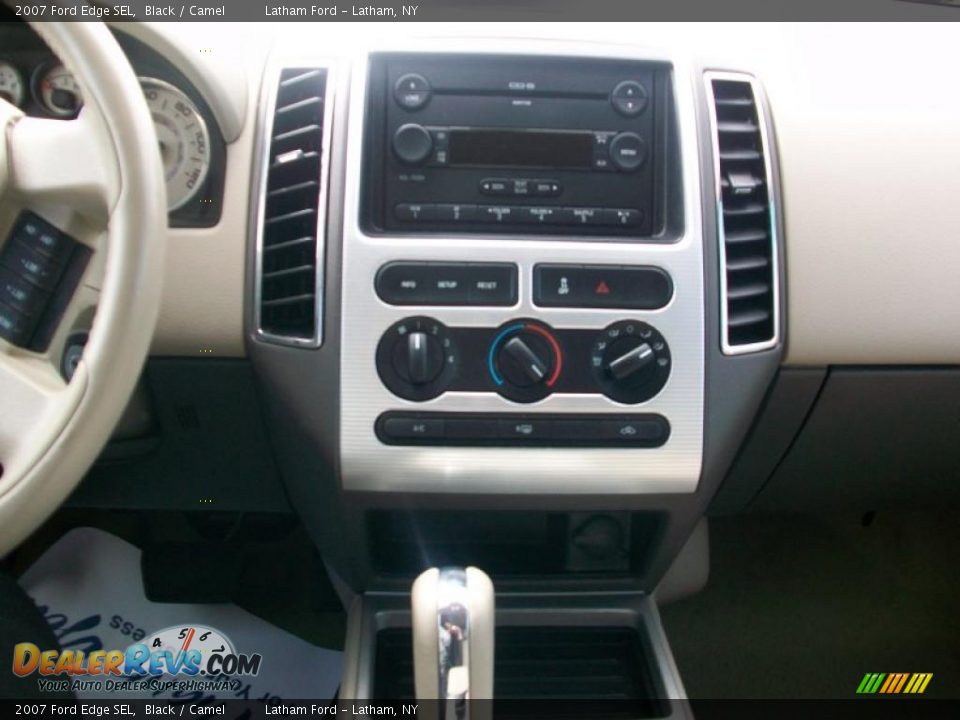 2007 Ford Edge SEL Black / Camel Photo #8