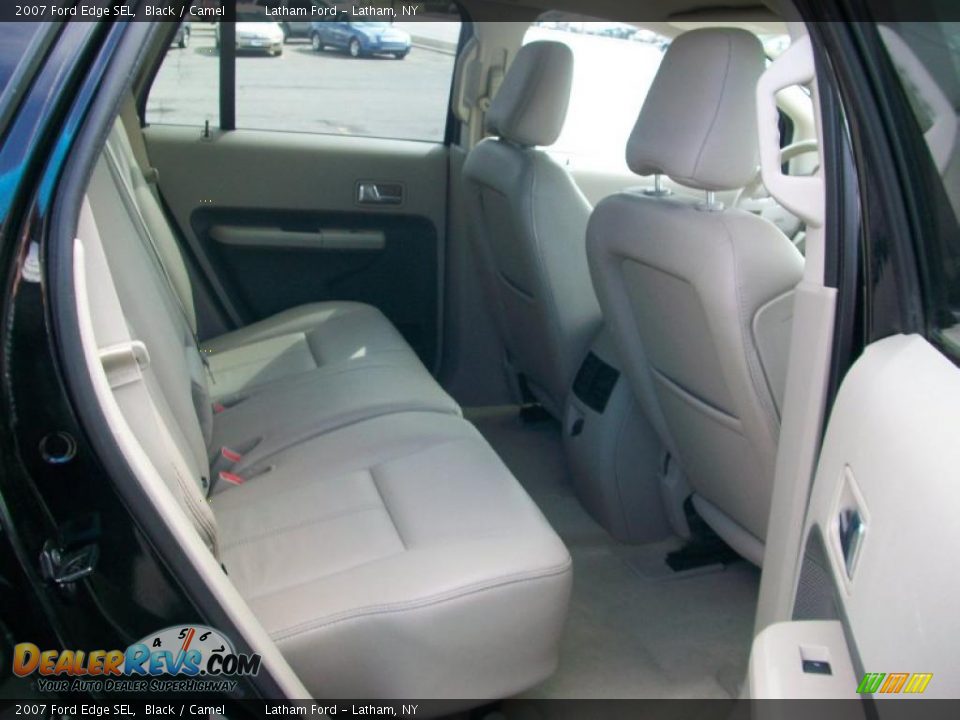 2007 Ford Edge SEL Black / Camel Photo #12
