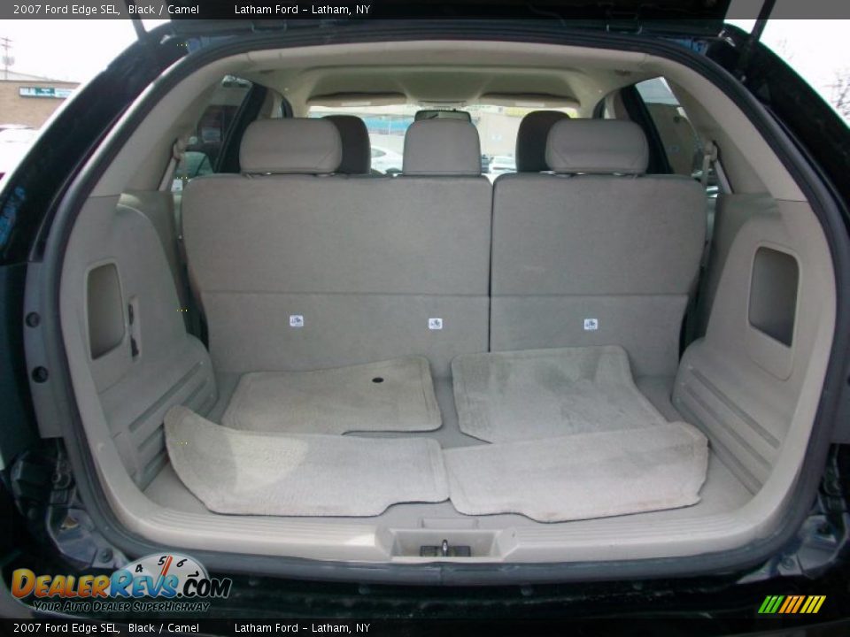 2007 Ford Edge SEL Black / Camel Photo #14