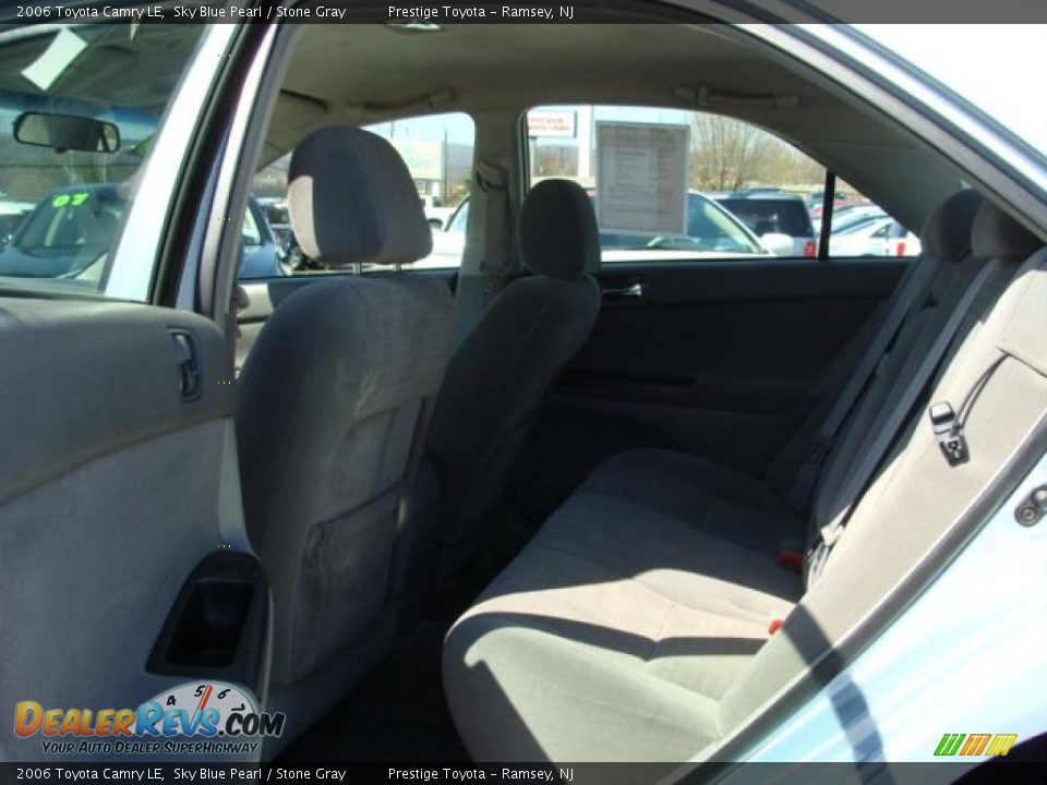 2006 Toyota Camry LE Sky Blue Pearl / Stone Gray Photo #13