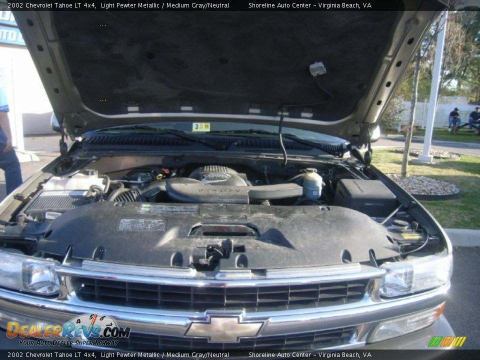 2002 Chevrolet Tahoe LT 4x4 Light Pewter Metallic / Medium Gray/Neutral Photo #22