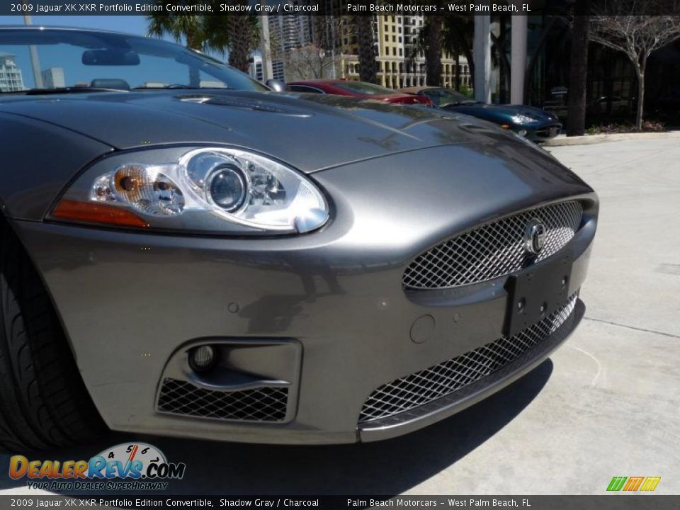 2009 Jaguar XK XKR Portfolio Edition Convertible Shadow Gray / Charcoal Photo #8