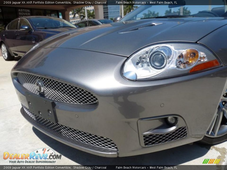 2009 Jaguar XK XKR Portfolio Edition Convertible Shadow Gray / Charcoal Photo #9