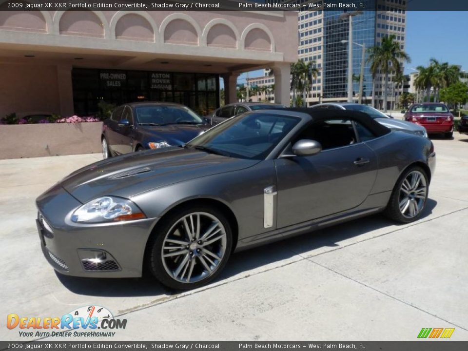 2009 Jaguar XK XKR Portfolio Edition Convertible Shadow Gray / Charcoal Photo #15