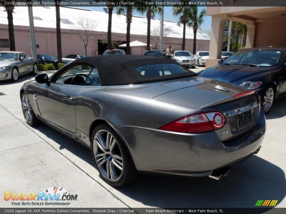 2009 Jaguar XK XKR Portfolio Edition Convertible Shadow Gray / Charcoal Photo #17