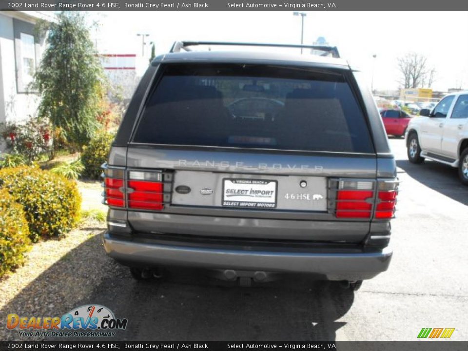 2002 Land Rover Range Rover 4.6 HSE Bonatti Grey Pearl / Ash Black Photo #6
